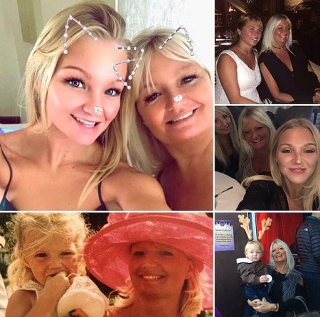 Abbie Quinnen - Bio, Age, Height, Boyfriend, Family, Wiki & More 9 Some old photos of Abbie Quinnen with her mom Mandy Quinnen and sister Paige Quinnen
