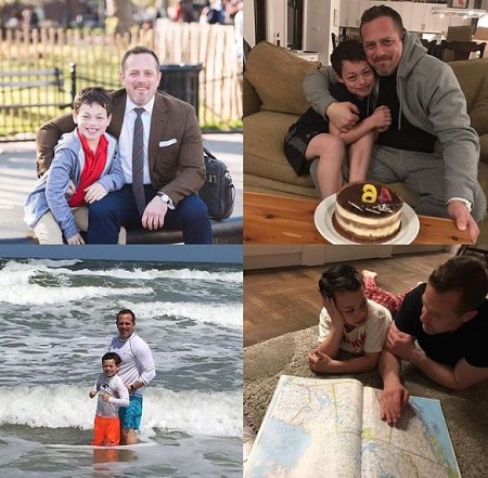 Julian Lerner Wiki, Height, Age, Net worth, Family, Biography & More 7 Some photos of Julian Lerner with his dad Daniel ‘Dan’ Lerner