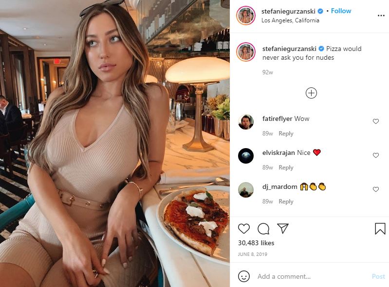 Stefanie Gurzanski Wiki, Age, Height, Boyfriend, Family, Ethnicity, Biography & More 23 Stefanie Gurzanski favorite food