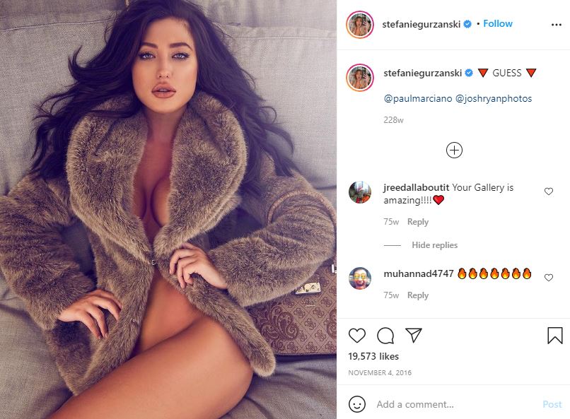 Stefanie Gurzanski Wiki, Age, Height, Boyfriend, Family, Ethnicity, Biography & More 17 Stefanie Gurzanski first IG post