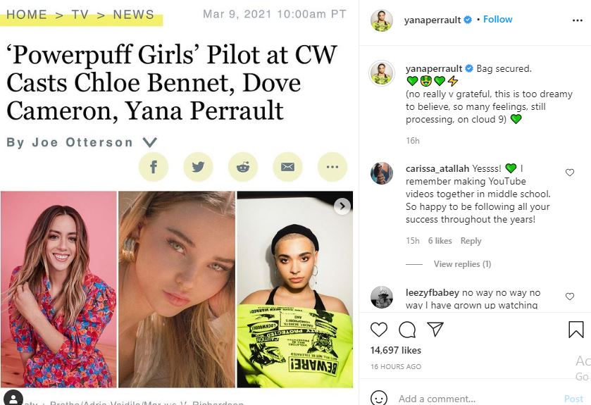 Yana Perrault: Bio, Height, Age, Boyfriend, Family, Wiki & More 2 Yana Perrault selected for the role of Buttercup