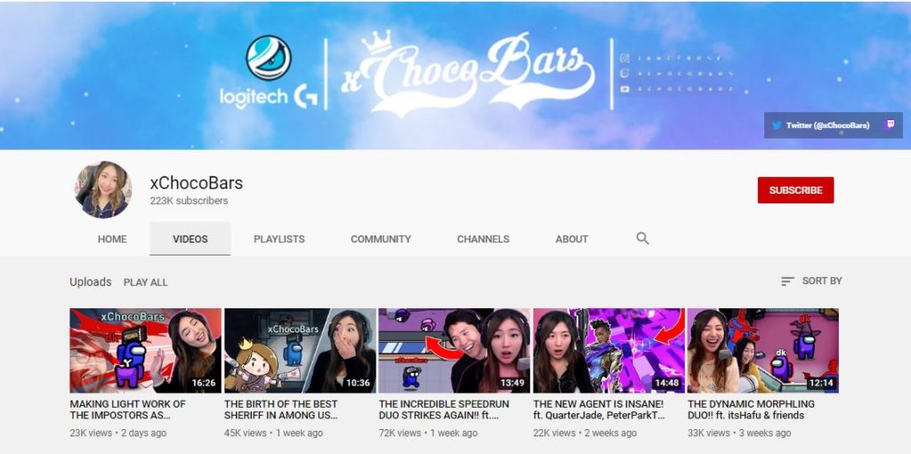 xChocoBars Wiki, Height, Age, Net worth, Boyfriend, Biography & More 15 xChocoBars Youtube channel
