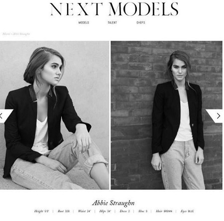 Abbie Herbert Wiki, Height, Age, Husband, Family, Biography & More 15 Abbie Herbert signed with NEXT MODELS