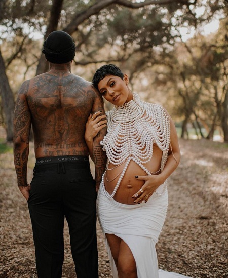 Abby De La Rosa Wiki | Age, Husband, Net worth, Family, Biography & More 9 Abby De La Rosa stands next to her baby daddy Nick Cannon