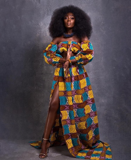 Abena Akuaba does a photoshoot to promote black culture