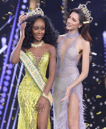 Abena Akuaba was announced as 'Miss Grand International' in 2021