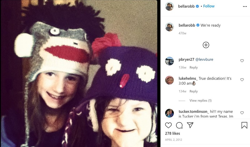 Bella Robertson Wiki | Height, Age, Boyfriend, Family, Biography & More 24 Bella Robertson Instagram debut post