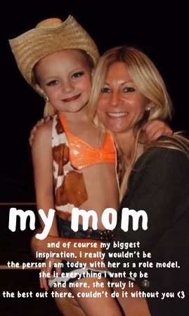 Pressley Hosbach Wiki, Height, Age, Boyfriend, Family, Biography & More 3 Childhood photo of Pressley Hosbach with her mother Ashley Hosbach