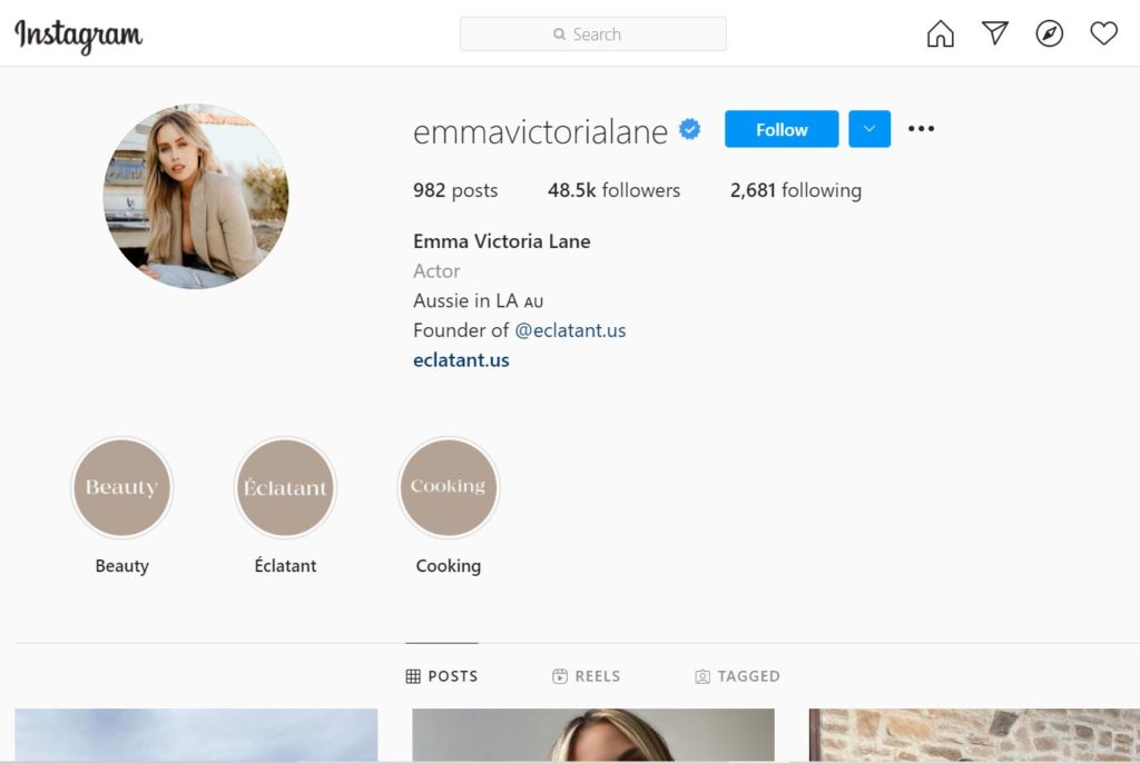 Emma Lane Wiki, Age, Height, Husband, Family, Biography & More 28 Emma Lane Instagram account