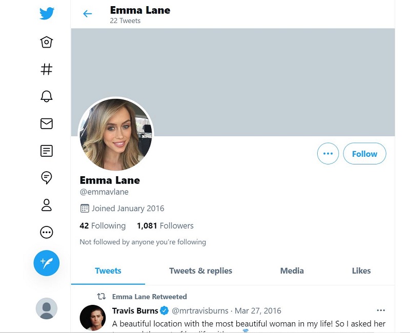 Emma Lane Wiki, Age, Height, Husband, Family, Biography & More 29 Emma Lane Twitter account