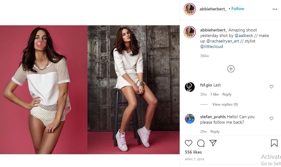 Abbie Herbert Wiki, Height, Age, Husband, Family, Biography & More 24 First Insta post of Abbie Herbert