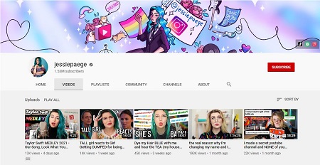 Jessie Paege Biography, Height, Age, Boyfriend, Family, Wiki & More 10 Jessie Paege YouTube channel.