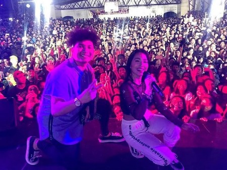 Jon Gutierrez (King Badger) Wiki, Height, Age, Girlfriend, Family, Biography & More 12 Jon Gutierrez and Jelai Andres during live show