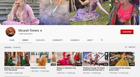 Micarah Tewers Wiki | Height, Age, Boyfriend, Family, Biography & More 12 Micarah Tewers YouTube channel.