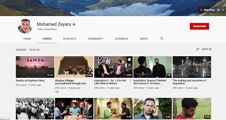 Mohamed Zeyara Wiki | Age, Wife, Height, Family, Biography & More 9 Mohamed Zeyara YouTube channel.