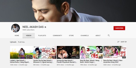 Neel Akash (Singer Sanjay Das) Wiki | Age, Wife, Family, Biography & More 11 Neel Akash YouTube channel.