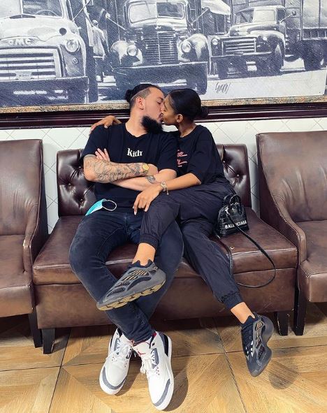 Nelli Tembe Wiki | Height, Age, Boyfriend, Family, Biography & More 10 Nellie Tembe and her fiancée Kiernan Jarryd Forbes (AKA)