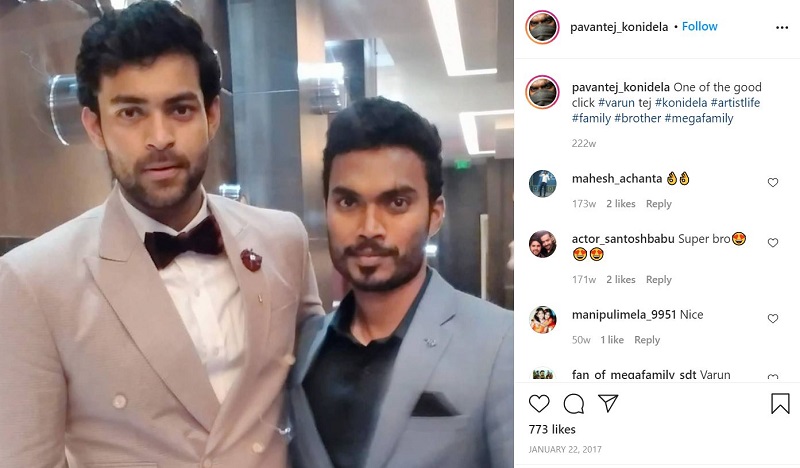 Pavan Tej Konidela Wiki | Age, Wife, Caste, Family, Biography & More 21 Pavan Tej Konidela Instagram debut post