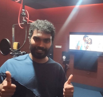 Pavan Tej Konidela Wiki | Age, Wife, Caste, Family, Biography & More 13 Pavan Tej Konidela while dubbing for movie Ee Kathalo Paathralu Kalpitam
