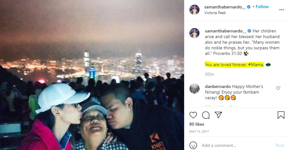 Samantha Bernardo Wiki, Height, Age, Boyfriend, Family, Biography & More 5 Samantha Bernardo with her mother and siblings