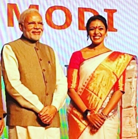 Sandhya Manoj Wiki, Age, Husband, Caste, Family, Biography & More 14 Sandhya Manoj met India PM Narendra Modi.