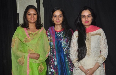Shivangi Kolhapure with her sisters