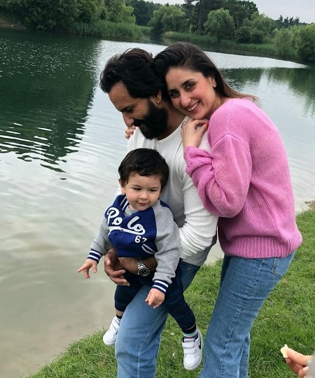 Taimur Ali Khan Wiki, Height, Age, Family, Photos, Biography & More 7 Taimur Ali Khan captured with his parents Saif Ali Khan and Kareena Kapoor