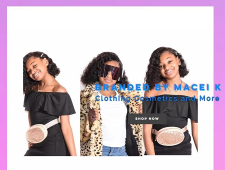The clothing and cosmetic brand of Macei