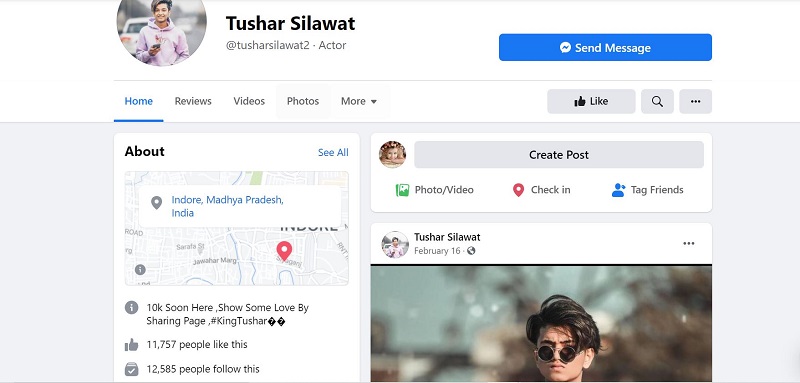 Who is Tushar Silawat? Wiki, Height, Age, Girlfriend, Family, Bio & More 24 Tushar Silawat Facebook account
