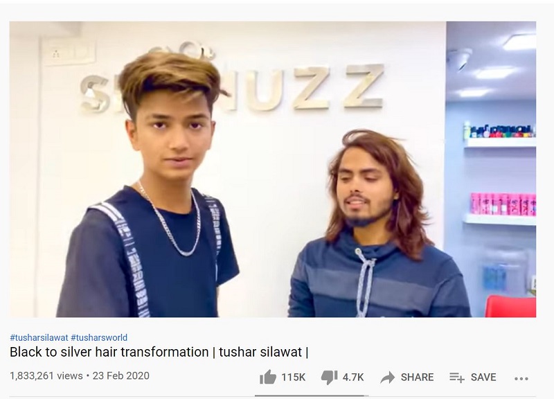 Who is Tushar Silawat? Wiki, Height, Age, Girlfriend, Family, Bio & More 14 Tushar Silawat YouTube debut video