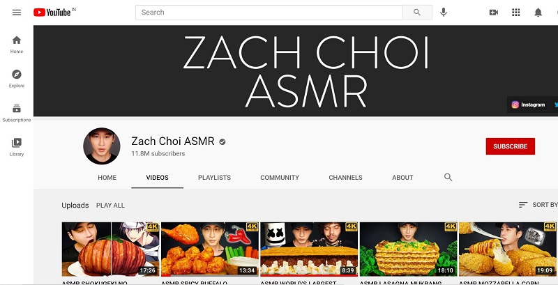 Zach Choi Wiki | Height, Age, Girlfriend, Family, Biography & More 11 Zach Choi YouTube channel
