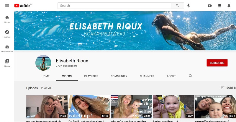 Elisabeth Rioux Wiki, Height, Age, Husband, Family, Biography & More 9 Elisabeth Rioux YouTube channel