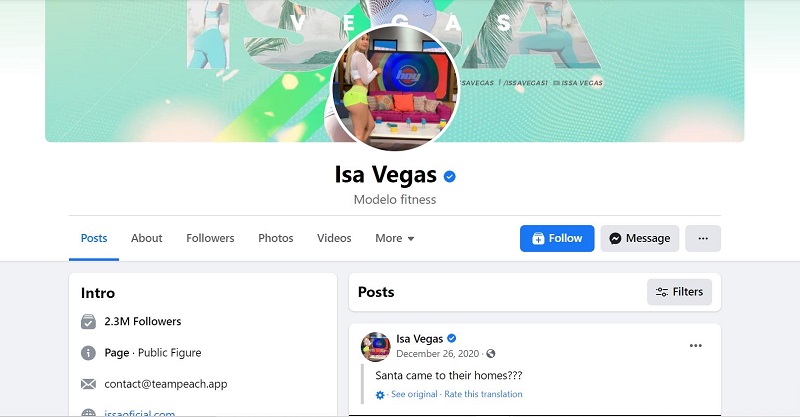 Issa Vegas Wiki, Height, Age, Boyfriend, Family, Biography & More 22 Issa Vegas Facebook account