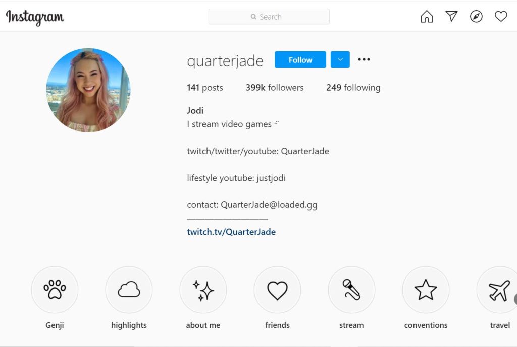 Who is QuarterJade? Wiki, Height, Age, Boyfriend, Family, Bio & More 11 QuarterJade Instagram account