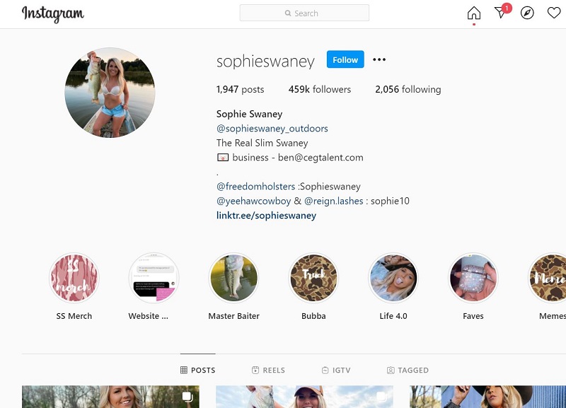 Sophie Swaney Wiki, Height, Age, Boyfriend, Family, Biography & More 15 Sophie Swaney Instagram account has over 459,000 followers as of May 2021