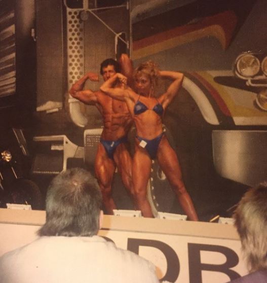 Alexa s mother during her competition