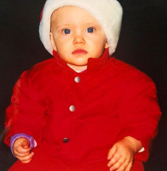 Chldhood photo of Alexa Breit