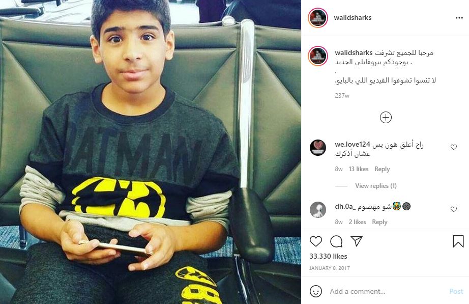 Who is Walid Sharks? Wiki, Biography, Age, Profession, Family, Girlfriend, Height & More 10 Walid uploaded his first Instagram photo on January 2017
