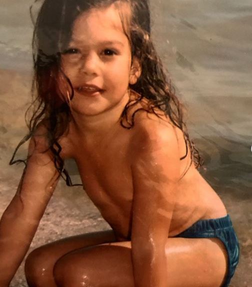 Who is Ludovica Valli? Wiki, Biography, Age, Boyfriend, Profession, Family, Lifestyle, Height & More 2 Childhood photo of Ludovica Valli