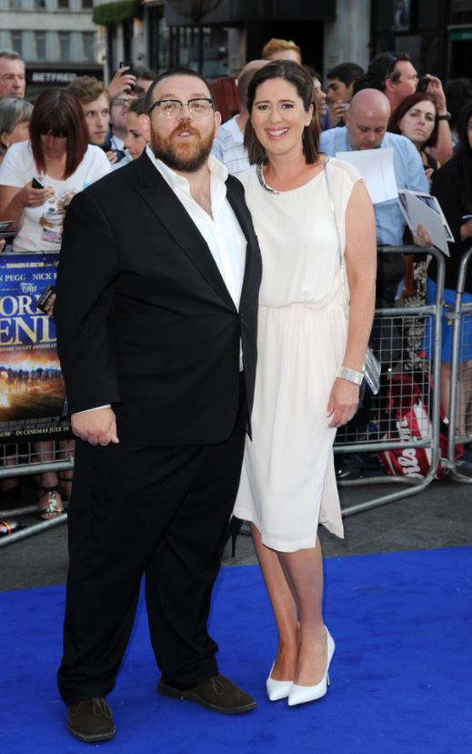 Christina Frost with her husband