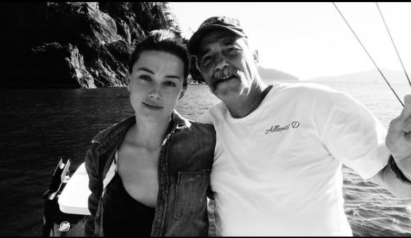 David Heard with his daughter