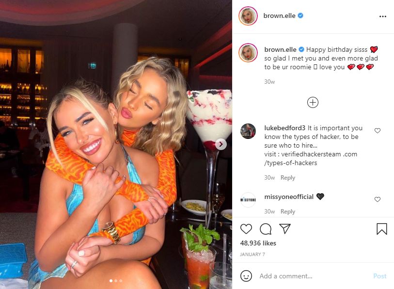 Who is Ellie Brown? Wiki, Biography, Age, Profession, Boyfriend, Family, Lifestyle, Height & More 9 Ellie Brown celebrated her sister Sophie Parvizi birthday