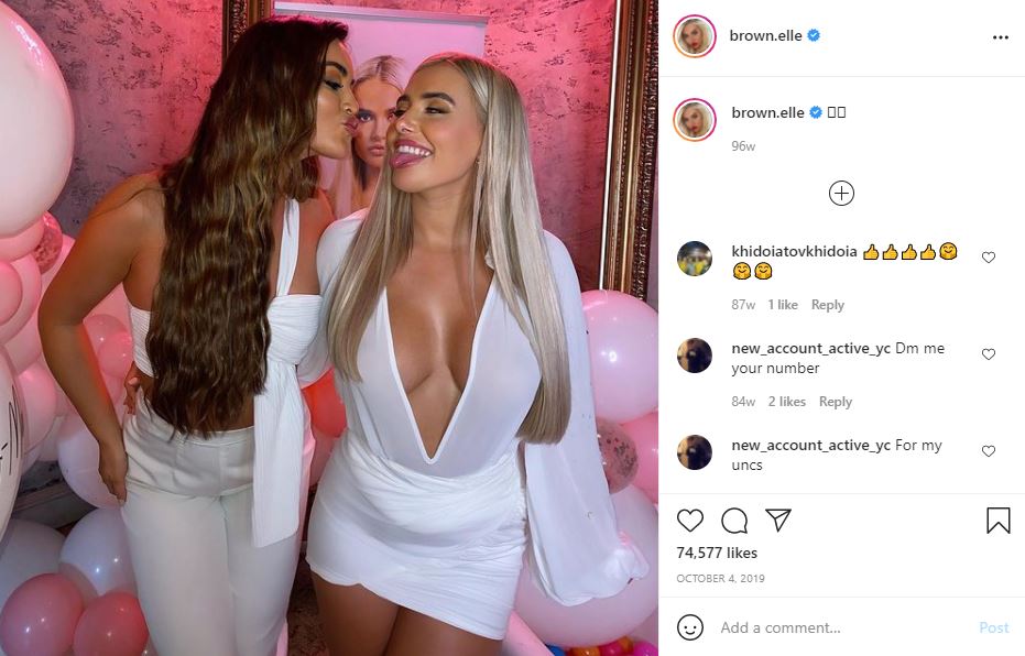 Who is Ellie Brown? Wiki, Biography, Age, Profession, Boyfriend, Family, Lifestyle, Height & More 8 Ellie Brown first Instagram picture with Stephanie Lam