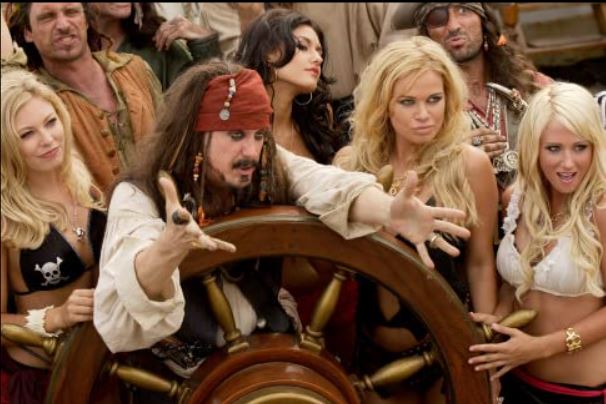 Who is Jillian Grace? Wiki, Bio, Family & Facts About David Spade's Wife 10 Jillian Grace played the role of Pirate Wench
