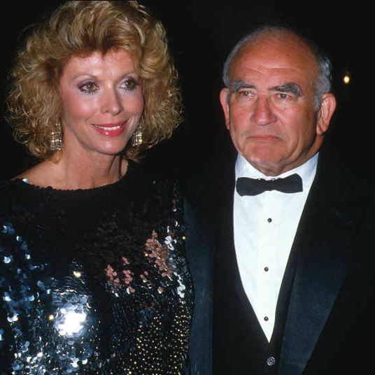 Who is Nancy Sykes? About Ed Asner's Ex-Wife Wiki, Biography & Facts 2 Nancy Sykes with her ex-husband