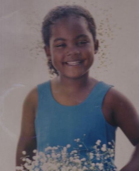 Novi Brown childhood photo
