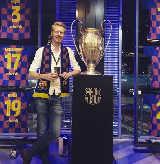 Who is Oliver Rice? Biography, Wiki, Age, Wife, Net worth, Movies, Family & More 14 Oliver Rice attended the sports FIFA in Barcelona