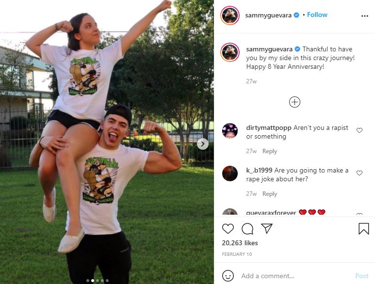 Who is Pam Nizio? Wiki, Biography & Facts About Sammy Guevara’s Girlfriend 11 Pam celebrated their 8 anniversary