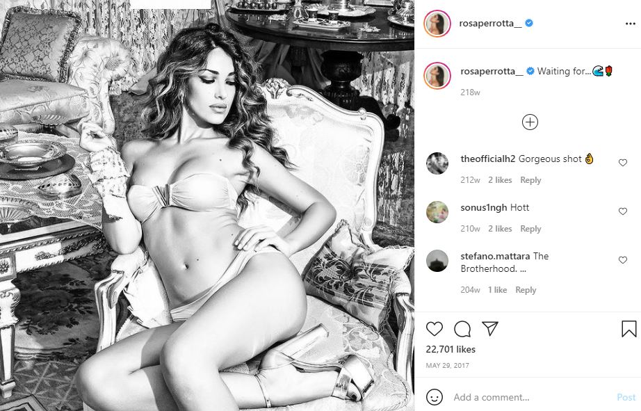 Who is Rosa Perrotta? Wiki, Biography, Age, Boyfriend, Profession, Family, Lifestyle, Height & More 12 Rosa Perrotta first Instagram photo