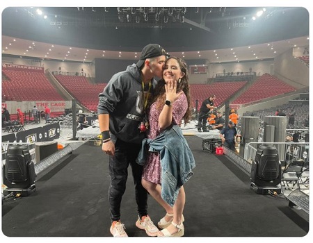 Who is Pam Nizio? Wiki, Biography & Facts About Sammy Guevara’s Girlfriend 2 Sammy Guevara engagement with Girlfriend Pam Nizio